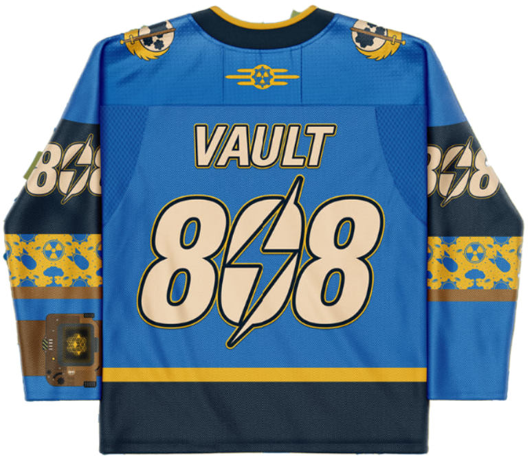 L - 808 New Vegas Golden Paladins Jersey