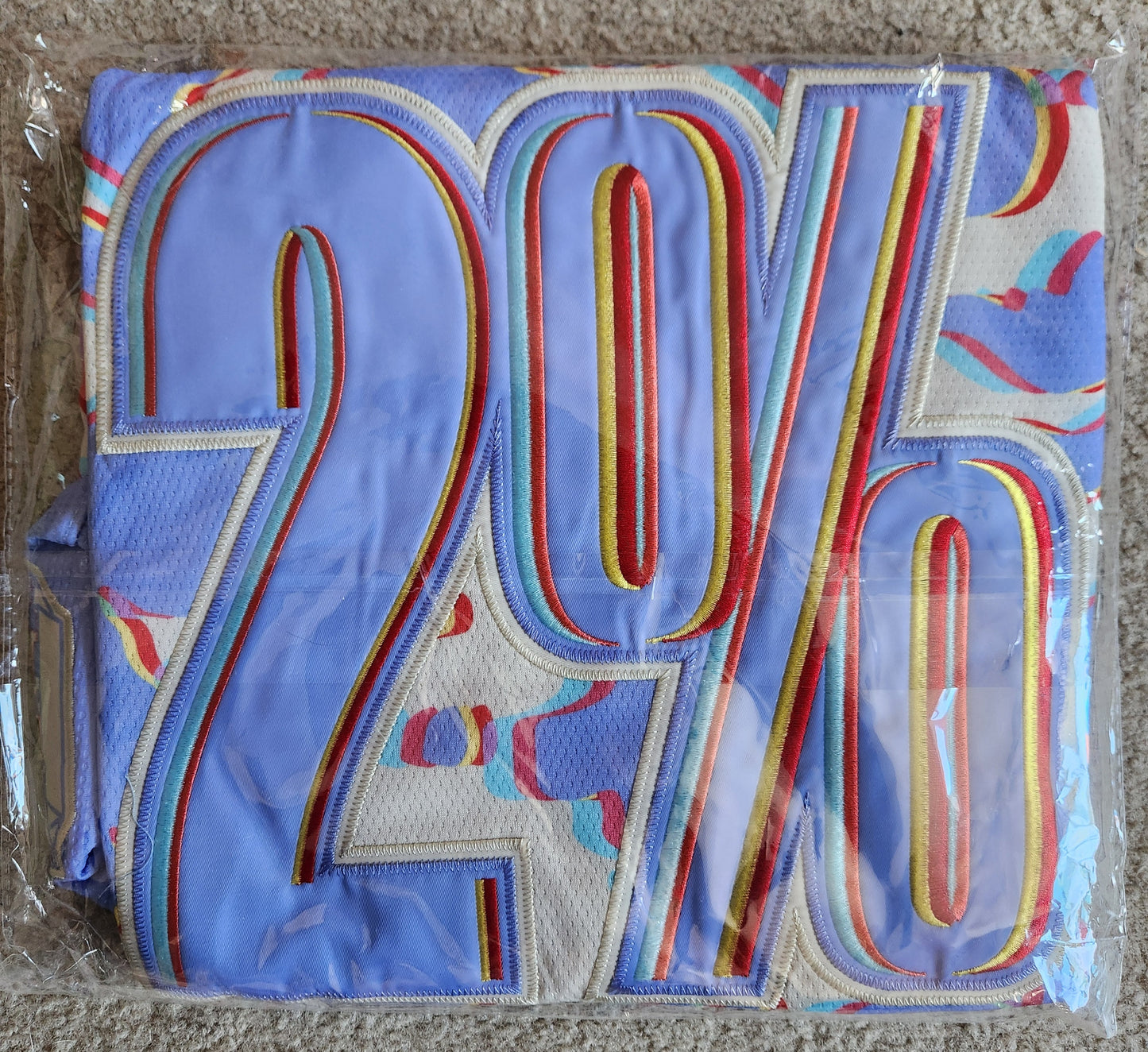 M - 808 Purple Trippy Cow Jersey