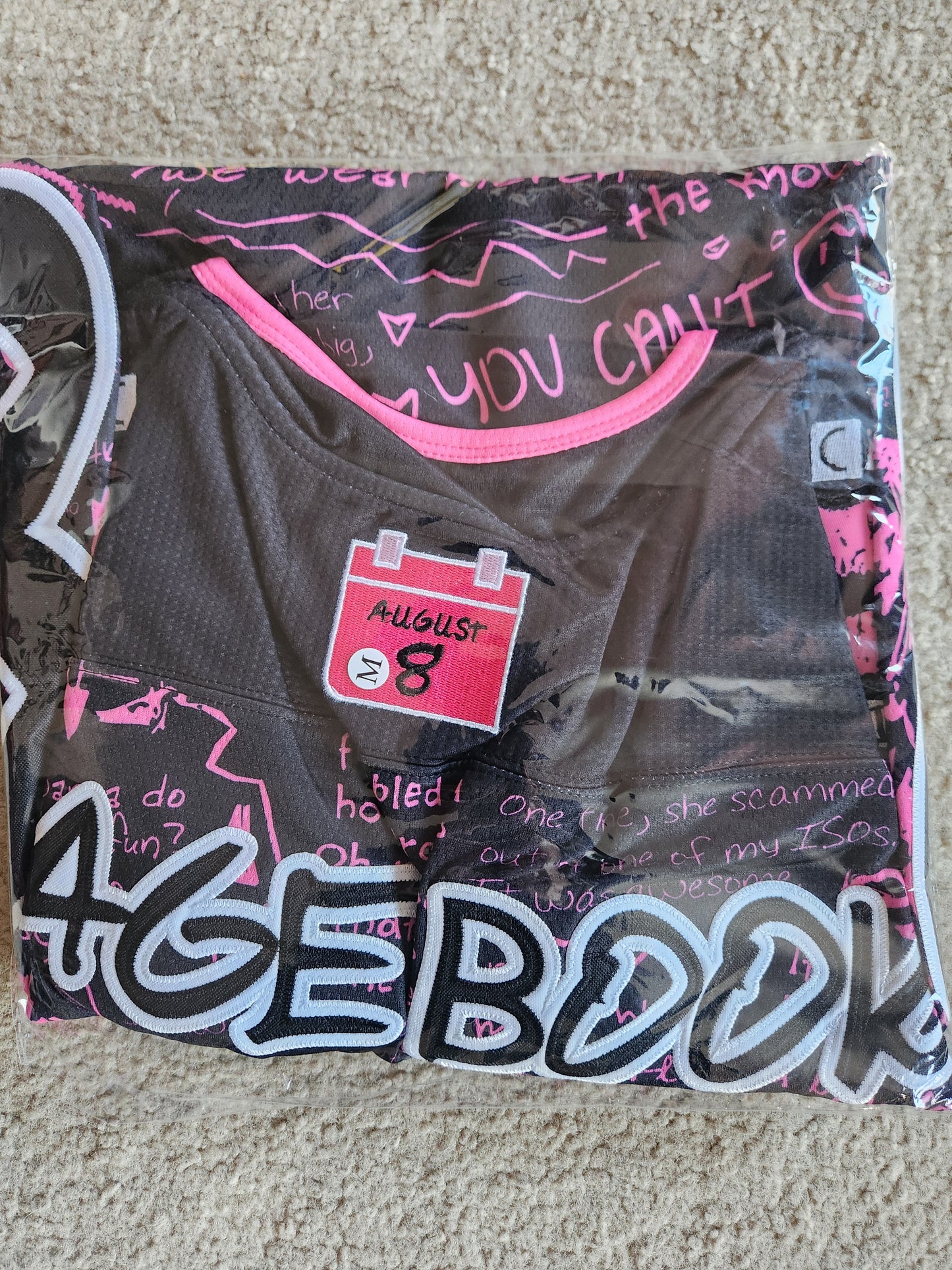 M - 808 Mean Girls inspired Rage Book Jersey