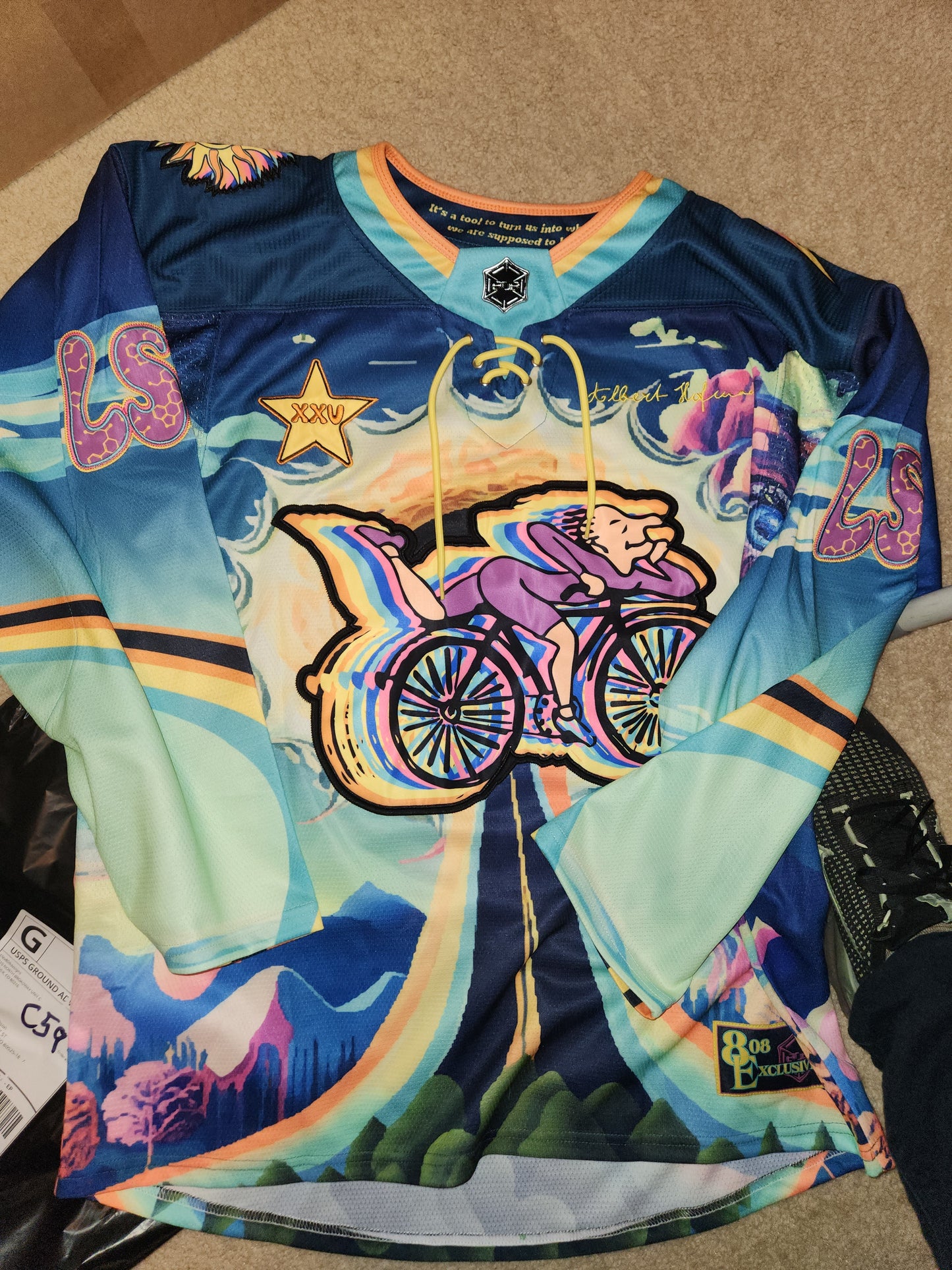 L - 808 Bicycle Day Jersey