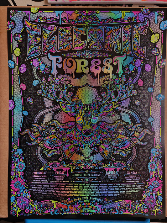 2024 Electric Forest Festival Poster