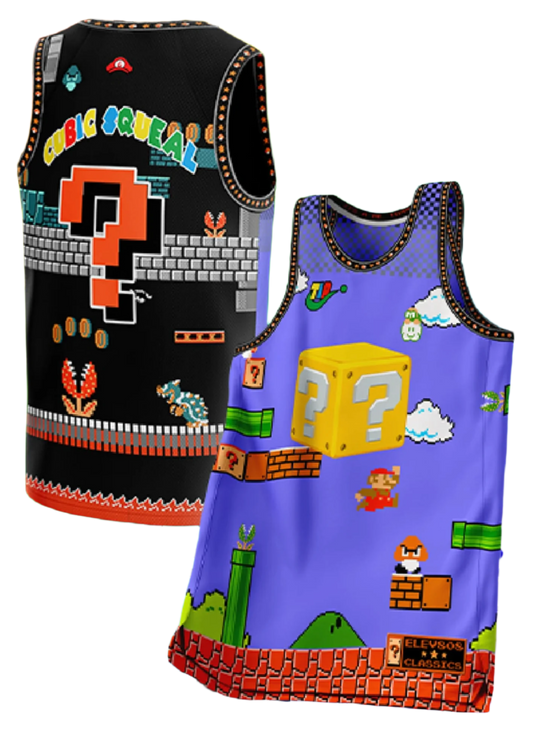 808 Tipper Mario Basketball Jersey