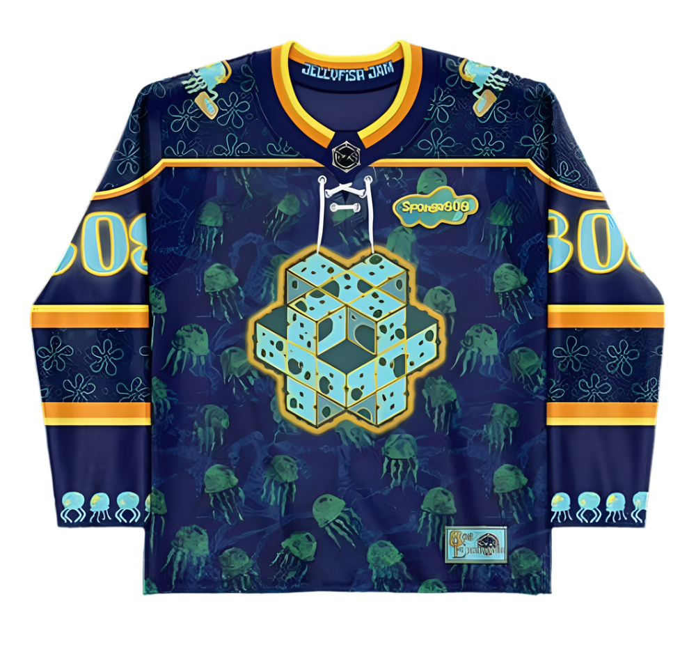 M - 808 Jellyfish Jam Hockey Jersey