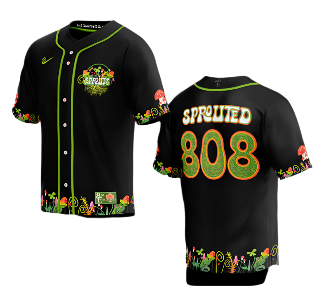 M - 808 Sprouts Baseball Jersey