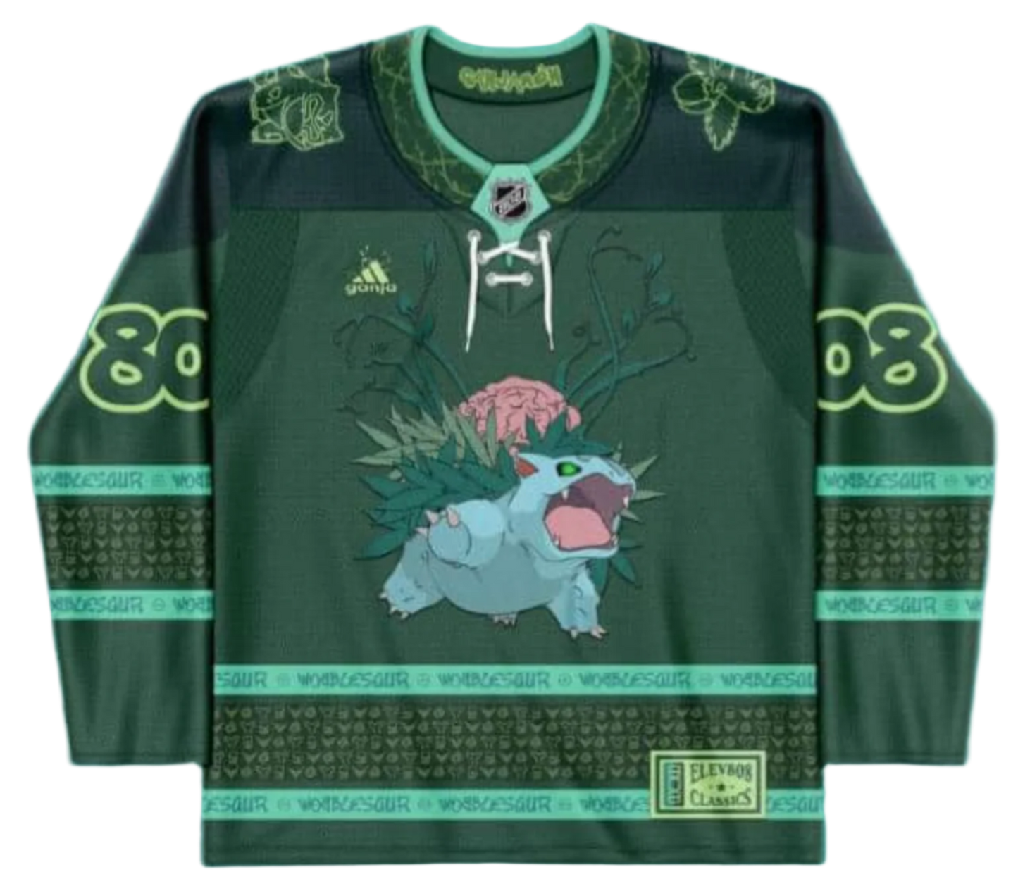M - 808 Wobblesaur / Ganja White Night Jersey